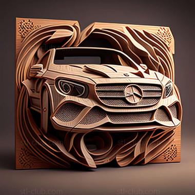 3D модель Mercedes Benz C (STL)